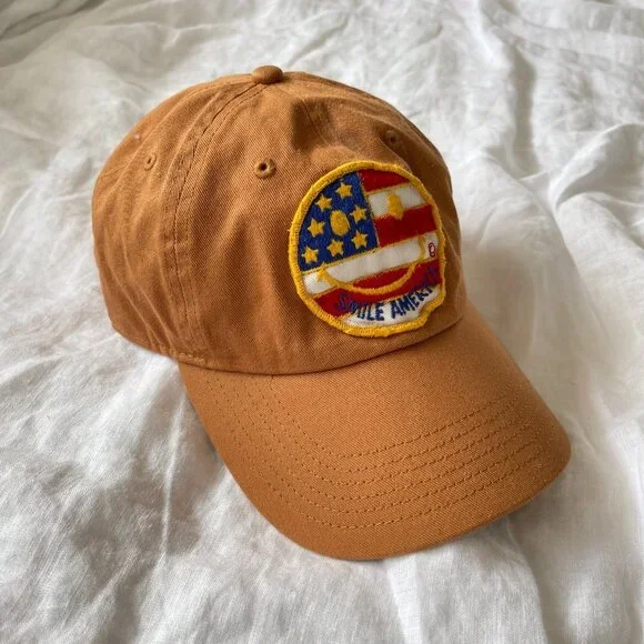 Smile America Smiley Face Dad Hat - Picture 10 of 16